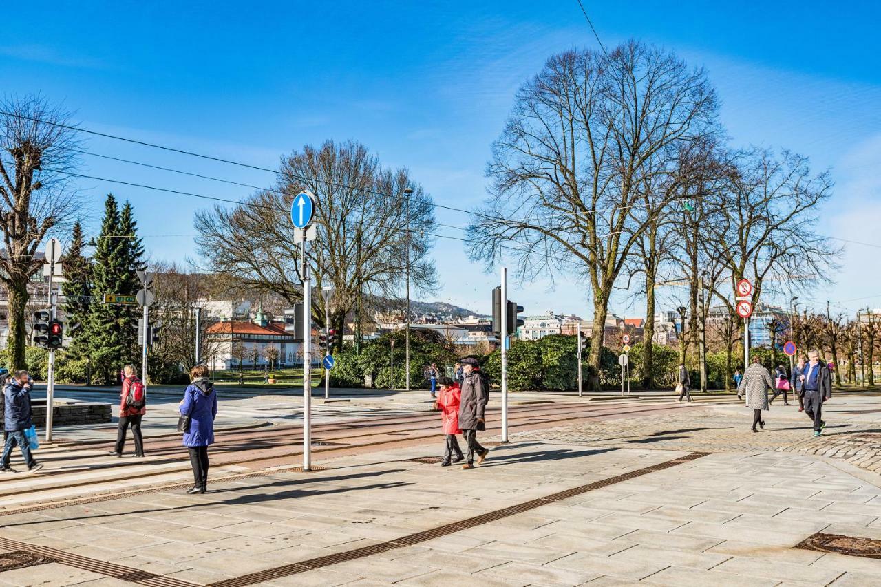 Kong Oscars Apartments Bergen Bagian luar foto