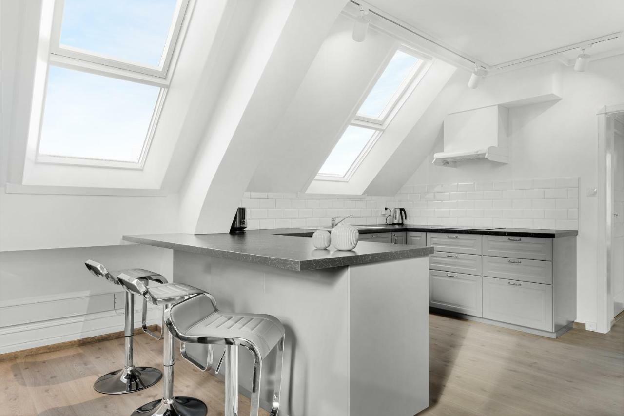 Kong Oscars Apartments Bergen Bagian luar foto