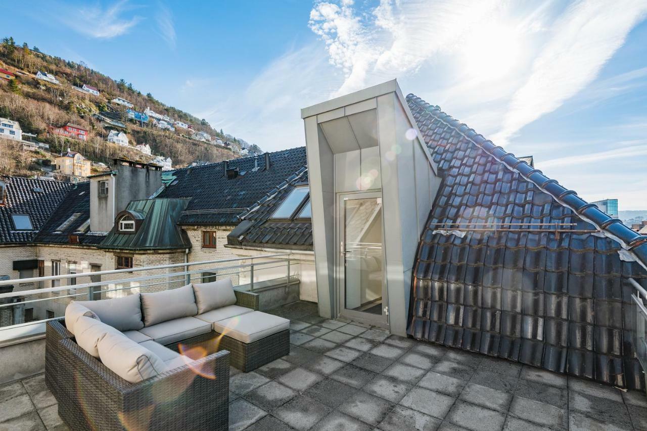 Kong Oscars Apartments Bergen Bagian luar foto